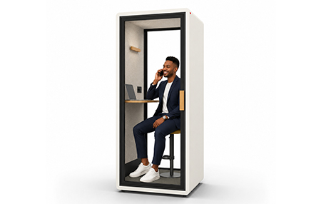 UK Office Project: Two Single-Person Soundproof Booths for Private and Focused Work