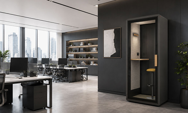 Where to Place an Office Soundproof Booth: A Workplace Planning Guide